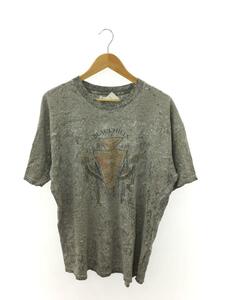 running wild/Tシャツ/XL/コットン/GRY/総柄/black hills