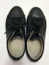 COLE HAAN◆ローカットスニーカー/US6/BLK/レザー/W11175_画像3