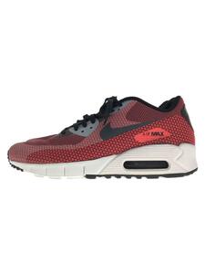 NIKE◆AIR MAX 90 JCRD/エアマックスジャカード/レッド/631750-600/25.5cm/RED