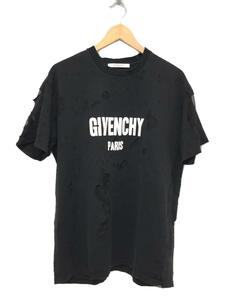 GIVENCHY◆Tシャツ/M/コットン/BLK/プリント/bm70383Y0B