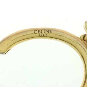 CELINE◆ピアス/メッキ/GLD/レディースの画像3