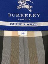 BURBERRY BLUE LABEL◆トレンチコート/38/コットン/ブラック/FR522-257-09_画像4