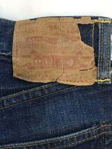 Levi’s◆ボトム/27/コットン/IDG/502-0117/60s/502/BIG E/Vステッチ/ZIPからボタン_画像4