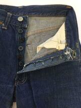 Levi’s◆ボトム/27/コットン/IDG/502-0117/60s/502/BIG E/Vステッチ/ZIPからボタン_画像3