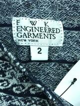 FWK by ENGINEERED GARMENTS◆オールインワン/2/コットン/NVY/総柄_画像4