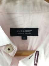 BURBERRY BLACK LABEL◆長袖シャツ/-/コットン/PNK/チェック/BMH11-007-12_画像3