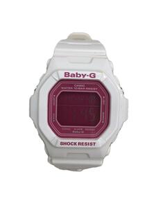 CASIO◆クォーツ腕時計・Baby-G/デジタル/WHT