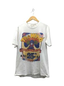 Hanes◆80S/THE WHO/1989TOUR/バンドTシャツ/XL/コットン/ホワイト/プリント