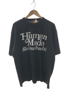 HUMAN MADE◆×Girls Don’t Cry/心斎橋オープン記念/Tシャツ/XXL/コットン/BLK/プリント