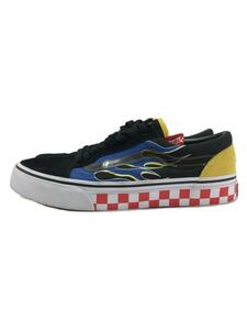 VANS◆バンズ/605189-0002/ファイヤーパターン/ローカットスニーカー/27cm/マルチカラー/スウェード