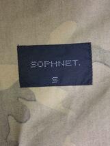 SOPHNET.◆MILITARY 4 POCKET SHIRT/ミリタリージャケット/S/コットン/KHK_画像3