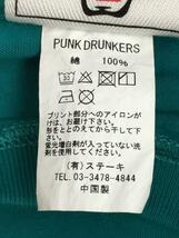 PUNK DRUNKERS◆Tシャツ/M/コットン/GRN_画像4