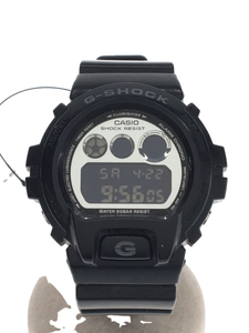 CASIO◆クォーツ腕時計/デジタル/ラバー/SLV/BLK/dw-6900nb/G-SHOCK BASIC