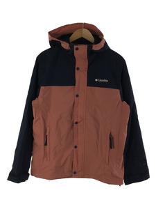 Columbia◆マウンテンパーカ/M/ナイロン/ピンク/ネイビー/DECRUZE SUMMIT JACKET