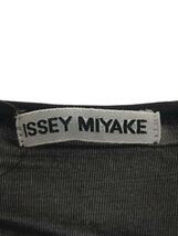 ISSEY MIYAKE◆ノースリーブワンピース/M/レーヨン/BLK/IM81-JH503_画像3