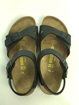 BIRKENSTOCK◆RIO/サンダル/35/ブラック/225/ビルケンシュトック_画像3