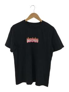 Palm Angels◆Tシャツ/L/コットン/BLK/無地/PMBD001E19469002