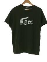 A.P.C.◆Tシャツ/S/コットン/GRN_画像1