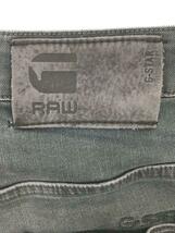 G-STAR RAW◆スキニーパンツ/32/コットン/グレ-/無地/51001 6245 001_画像4