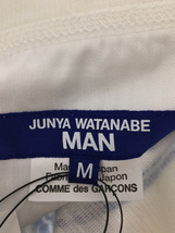 JUNYA WATANABE COMME des GARCONS MAN◆ジュンヤワタナベコムデギャルソンマン/WI-T022/AD2021/カーディガン/M/コットン/WHT_画像3