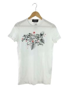 DSQUARED2◆Tシャツ/M/コットン/白色/S75GC0737