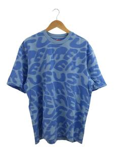 Supreme◆23SS Week8 Stacked Intarsia S/S Top Tシャツ L コットン BLU