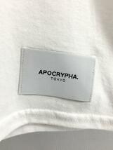 APOCRYPHA TOKYO/Tシャツ/3/コットン/WHT/221T99-F_画像3