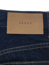 CLANE◆ストレートパンツ/1/デニム/IDG/12111-7332/22SS/J/W SLIM ANKLE PANTS_画像4