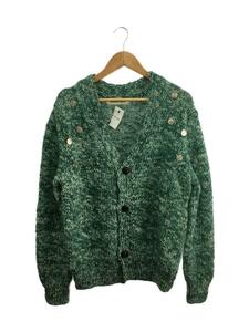 NAMACHEKO◆CYRUS CARDIGAN/XS/ウール/GRN/無地/NW22-7500