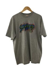 Supreme◆Tシャツ/L/コットン/GRY