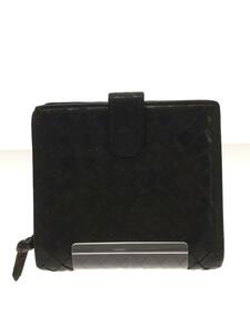 BOTTEGA VENETA◆2つ折り財布/レザー/BRW/無地/メンズ/114073 V0013 2040