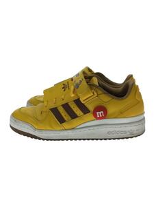 adidas◆M&MS X FORUM LO 84 EQT_エムアンドエムズ X フォーラム ロー 84 EQT/28cm/YLW