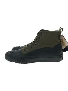 Danner◆ハイカットスニーカー/25.5cm/KHK/コットン/D025002/ARMY HI