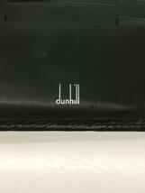 dunhill◆2つ折り財布/レザー/BLK/無地/メンズ_画像3