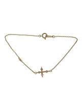 Loree Rodkin◆PETITE CROSS BRACELET/ブレスレット/ゴールド/レディース_画像1