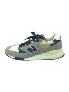 NEW BALANCE◆998/GREYDAY30周年//ローカットスニーカー/27cm/GRY/U998TA