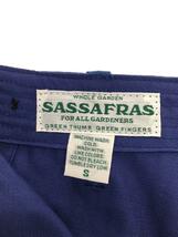 SASSAFRAS◆Overgrown Fatigue Pants/S/コットン/BLU/SF-221909_画像4