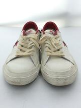 CONVERSE◆ローカットスニーカー/UK9.5/WHT/フェイクレザー_画像7