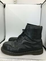 Dr.Martens◆DMs INDUSTRIAL/イングランド製/スチールトゥ/8ホール/ブラック/レザー_画像1