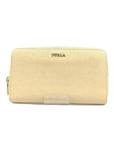 FURLA◆長財布/レザー/BEG/無地/レディース/PCX7UNO B30000