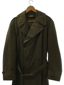 US.ARMY◆トレンチコート/-/コットン/KHK/ライナー付/LONG/MEDIUM