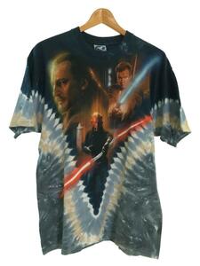 LIQUID BLUE/STAR WARS episode1/Tシャツ/L/コットン/BLU