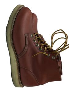 RED WING◆レッドウィング/ブーツ/26.5cm/BRW/レザー/9105