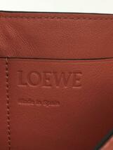 LOEWE◆財布/レザー/BEG/無地/レディース_画像3