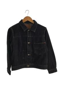 PHERROW’S◆DENIM JACKET 1st TYPE/Gジャン/36/コットン/BLK/510