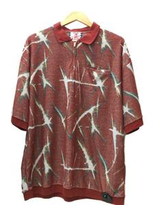 SON OF THE CHEESE* polo-shirt /XL/ cotton / multicolor / total pattern /SC2210-CT03/Marble pile Polo