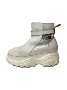 Buffalo LONDON◆JODPHUR BOOTS/032c/ブーツ/41/WHT/レザー