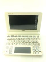 CASIO◆電子辞書 エクスワード XD-U4800WE [ホワイト]_画像1