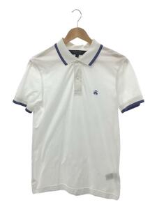 BROOKS BROTHERS* polo-shirt /S/ cotton /NVY/ check /100187454