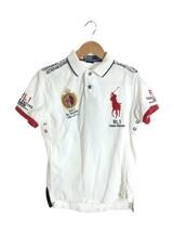 POLO RALPH LAUREN◆ポロシャツ/M/コットン/WHT_画像1